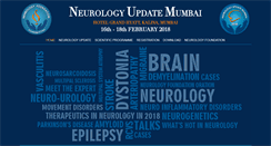 Desktop Screenshot of neurologyupdatemumbai.com